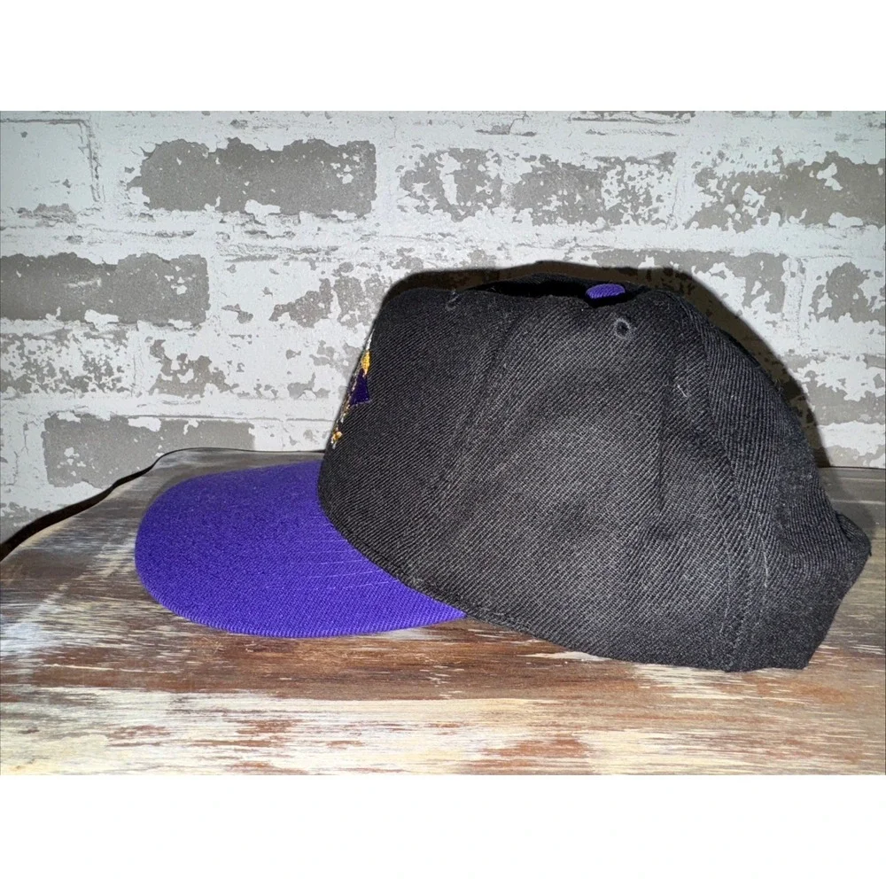 Wildlife Forever Embroidered Baseball‎ Cap Trucker Hat Snap Back Black/Purple
